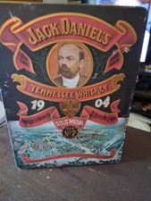 Mansfield England - Jack Daniels Whiskey Storage Tin (no bottle) Bar Liquor