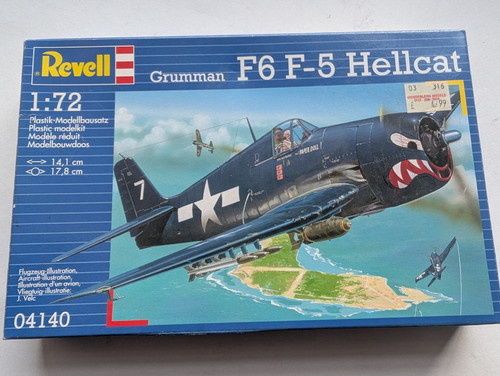 Revell grumman f 5 - revell, f6