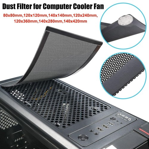 Black fan dust - fan, mesh