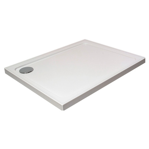 White quadrant stone - white, shower