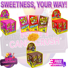 FIZZ WIZ POPPING CANDY Packs Various Quantities 1 -100 Strawb Cola Retro Sweets