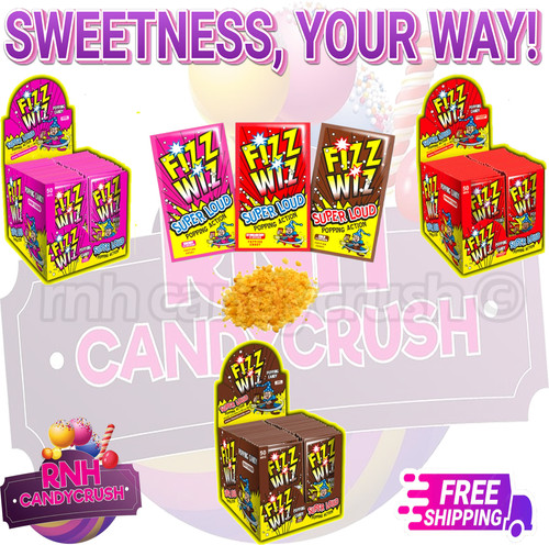 Fizz wiz popping candy - popping, packs