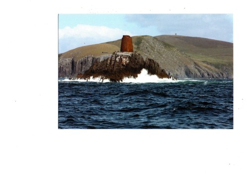 Ireland calf rock - ireland., lighthouse
