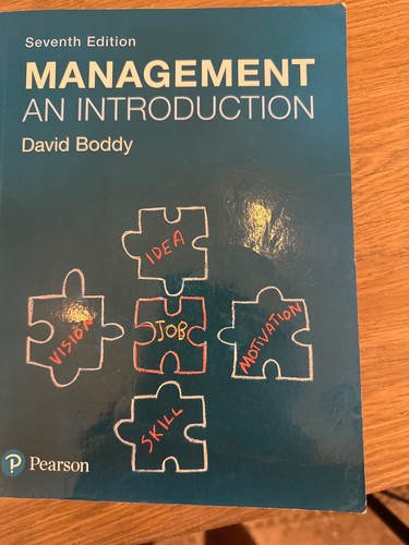 Management an introduction - :,