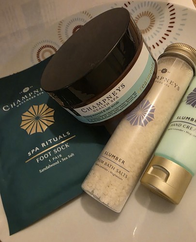 Champneys health spa scrub - spa,