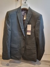 Grey NEXT slim fit suit jacket