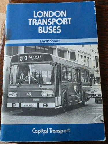 London transport bus - bus, books