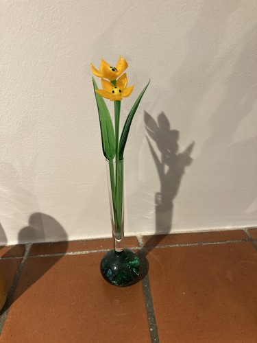 Vintage mid century hand - vintage, hand-blown