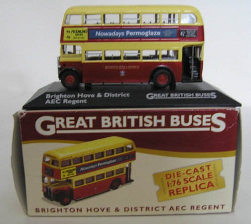 Great british buses - british, brighton