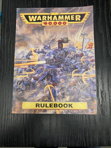 Warhammer 40k rulebook 1993 - warhammer,