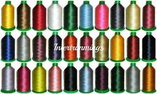 STRONG BONDED NYLON THREAD 40'S, 3000MTRS, UPHOLSTERY, ASSORTED COLS, ART 00908
