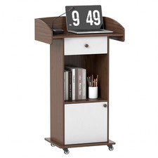 Podium Stand with Wheels