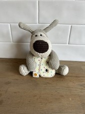 Boofle Plush Bear Small 5 - Holding 16 Age Badge Vintage