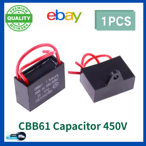 Cbb61 capacitor 450v fan - capacitor,