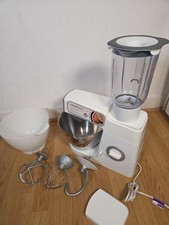 The KENWOOD 'CHEF' CLASSIC Model KM330 Blender Mixing Bowl Stainless Steel White