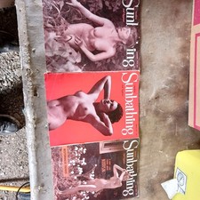 Vintage nudist magazine lot - nudist,