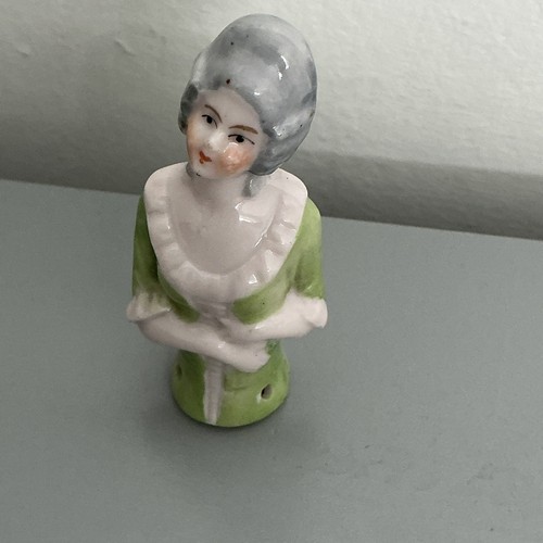 Vintage pin cushion half lady - pin,