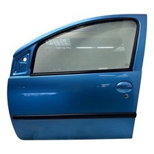 PEUGEOT 107 DOOR MK1 PH1 URBAN 2005-2008 DOOR FRONT LEFT KMG ANTIGUA BLUE 9002W6