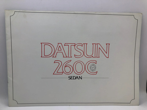 Datsun 260c sedan nissan - 260c, by