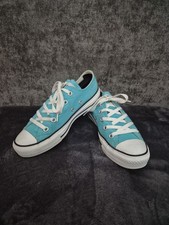 Unisex Blue Teal Converse All