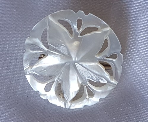 Brooch mother pearl - ~, ~