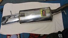 V W GOLF MK4 SUPERSPRINT EXHAUST BACK BOX FROM V5 2.3  EX CONDITION 