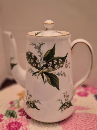 Hammersley lily coffee pot - hammersley,