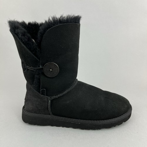 Ugg 5803 bailey button black - ugg,