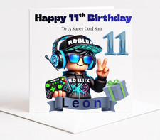 ROBLOX BIRTHDAY CARD