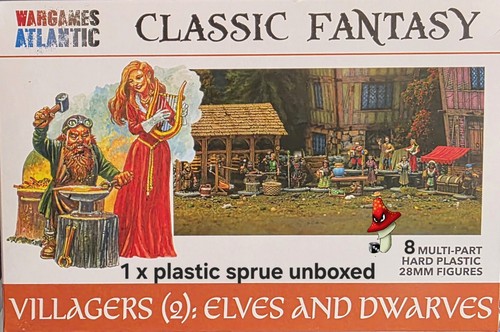 Fantasy villagers elves - fantasy,