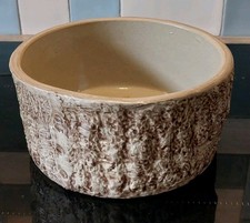 Vintage Hillstonia Pottery Tree Trunk Or Log Planter Made by MOIRA Pottery UK.