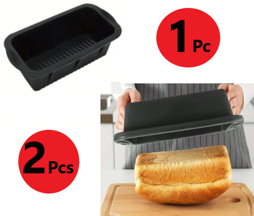 Silicone loaf tins rectangle - silicone,