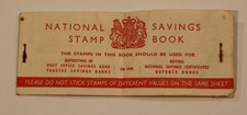 National Savings Stamp book