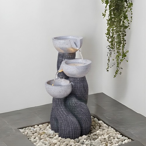 Solar water fountain outdoor - fountain,