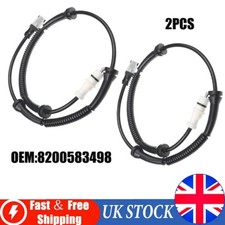 2*for OPEL VAUXHALL VIVARO A X83 RENAULT TRAFIC MK2 ABS WHEEL SPEED SENSOR FRONT