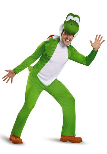 Deluxe adult yoshi costume - deluxe,