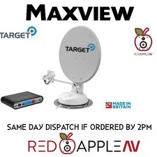 Maxview Target 85cm Single LNB Automatic Caravan Motorhome Satellite Dish