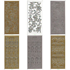 Peel Offs - Football - Colourful stickers for card-making DD  BOGOF