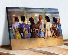 PINK FLOYD BACK CATALOGUE PAINTED WOMEN CANVAS WALL ART PICTURE 30MM DEEP FRAMED