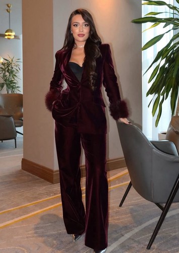 Zara velvet blazer with - velvet,