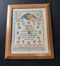 Millennium Clock Cross Stitch