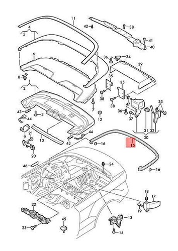 Vag seal for audi - audi, s5