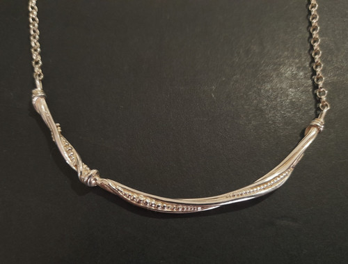 Hallmarked modernist sterling - modernist,