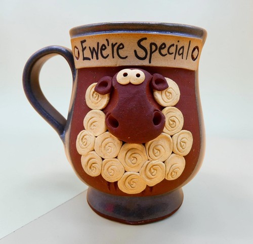 Vintage studio pottery sheep - vintage,