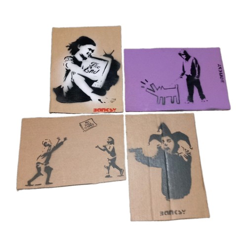 Banksy dismaland cardboard - dismaland,