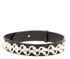 NEW Simone Rocha Leather Pearl