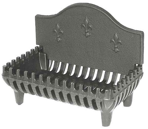 Cast iron fire grate - fire,