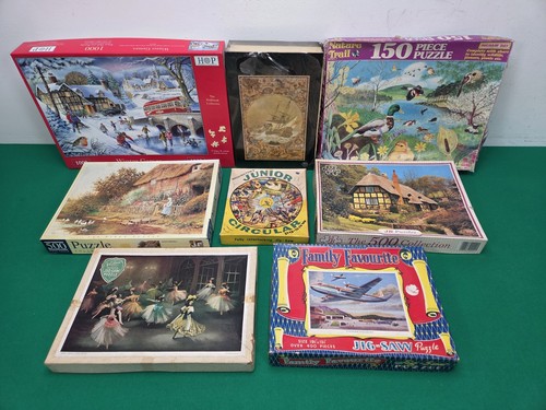 Jig saw puzzle job - puzzle, lot