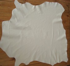 WHITE NAPPA  LEATHER-- #3200