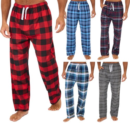 Mens brushed cotton lounge - brushed,